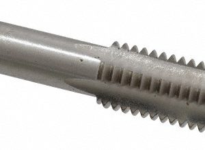 VALUE COLLECTION Straight Flute Tap: 5/8-11 UNC, 4 Flute, Bottoming Chamfer, 3B Class of Fit, High-Speed Steel, Bright/Uncoated Finish MSC-04476123
