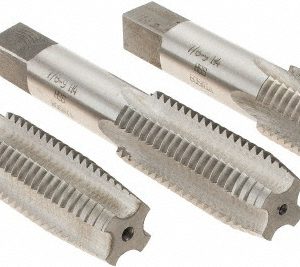 VALUE COLLECTION Tap Set: 7/8-9 UNC, 4 Flute, High Speed Steel, Bright Finish MSC-04488128