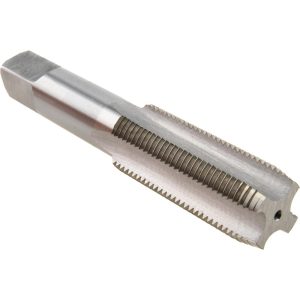 VALUE COLLECTION Straight Flute Tap: 7/8-14 UNF, 4 Flute, Plug Chamfer, 3B Class of Fit, High-Speed Steel, Bright/Uncoated Finish MSC-04488144