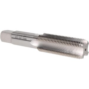 VALUE COLLECTION Straight Flute Tap: 1-12 UNF, 4 Flute, Bottoming Chamfer, 3B Class of Fit, High-Speed Steel, Bright/Uncoated Finish MSC-04489118