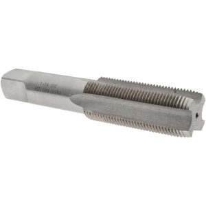 VALUE COLLECTION Straight Flute Tap: 1-14 UNS, 4 Flute, Plug Chamfer, 3B Class of Fit, High-Speed Steel, Bright/Uncoated Finish MSC-04489142