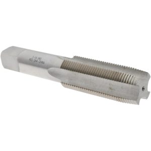 VALUE COLLECTION Straight Flute Tap: 1-14 UNS, 4 Flute, Taper Chamfer, 3B Class of Fit, High-Speed Steel, Bright/Uncoated Finish MSC-04489167