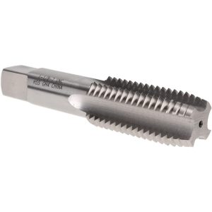 VALUE COLLECTION Straight Flute Tap: 1-1/8-7 UNC, 4 Flute, Plug Chamfer, 3B Class of Fit, High-Speed Steel, Bright/Uncoated Finish MSC-04489308