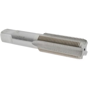 VALUE COLLECTION Straight Flute Tap: 1-1/8-12 UNF, 4 Flute, Bottoming Chamfer, 3B Class of Fit, High-Speed Steel, Bright/Uncoated Finish MSC-04489365