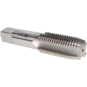 VALUE COLLECTION Straight Flute Tap: 1-1/4-7 UNC, 4 Flute, Plug Chamfer, 3B Class of Fit, High-Speed Steel, Bright/Uncoated Finish MSC-04489407