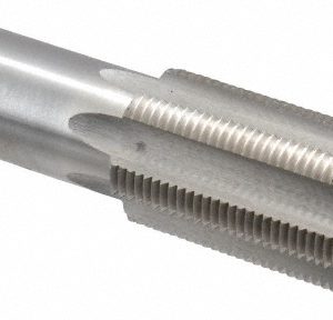 VALUE COLLECTION Straight Flute Tap: 1-3/8-12 UNF, 6 Flute, Taper Chamfer, 3B Class of Fit, High-Speed Steel, Bright/Uncoated Finish MSC-04489571