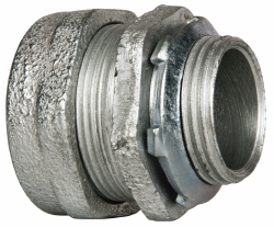 COOPER CROUSE-HINDS Conduit Connector: For Rigid & Intermediate (IMC), Malleable Iron, 1" Trade Size CPR3