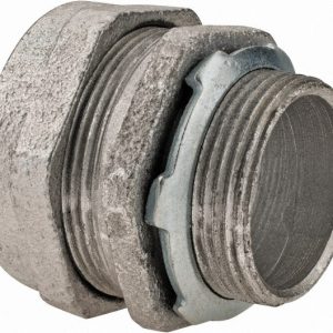COOPER CROUSE-HINDS Conduit Connector: For Rigid & Intermediate (IMC), Malleable Iron, 1-1/4" Trade Size CPR4