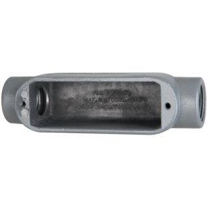 COOPER CROUSE-HINDS Electrical Outlet Box: Aluminum, Rectangle, 5-1/2" OAH, 1.53" OAW, 1.64" OAD, 1 Gang C25