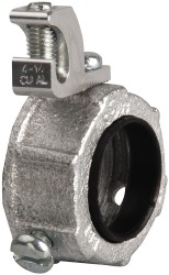 COOPER CROUSE-HINDS Conduit Bushing: For Rigid & Intermediate (IMC), Malleable Iron, 1" Trade Size HGLL 3