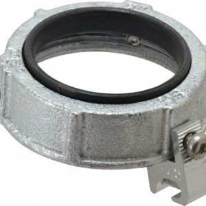 COOPER CROUSE-HINDS Conduit Bushing: For Rigid & Intermediate (IMC), Malleable Iron, 2" Trade Size HGLL 6