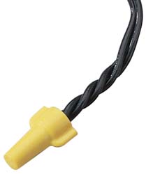 IDEAL Wing Twist-On Wire Connector: Yellow, Flame-Retardant, 2 AWG 30-451J