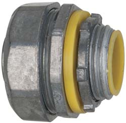 COOPER CROUSE-HINDS Conduit Connector: For Liquid-Tight, Die Cast Zinc, 3/4" Trade Size LTB75DC