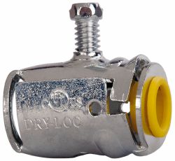 COOPER CROUSE-HINDS Conduit Connector: For FMC, Steel, 1/2" Trade Size QLK50S