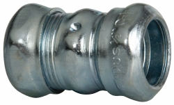 COOPER CROUSE-HINDS Conduit Coupling: For EMT, Steel, 1/2" Trade Size 660S