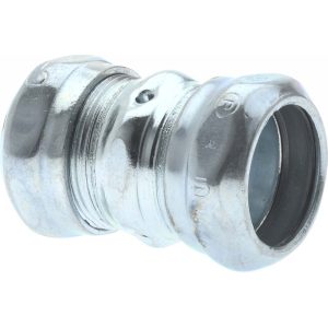 COOPER CROUSE-HINDS Conduit Coupling: For EMT, Steel, 3/4" Trade Size 661S