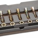 LANG Tap & Die Set: M6 x 1 to M12 x 1.75 Taps, M6 x 1 to M12 x 1.75 Dies, Metric Coarse & Metric Fine 2584M