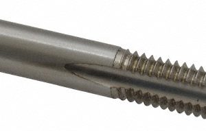 VALUE COLLECTION Spiral Point Tap: 3/8-16 UNC, 3 Flutes, Plug Chamfer, HSS, Bright/Uncoated Coated MSC-04532164
