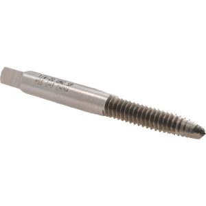 VALUE COLLECTION Spiral Point Tap: 1/4-20 UNC, 2 Flutes, Plug Chamfer, 3B Class of Fit, HSS, Bright/Uncoated Coated MSC-04540209
