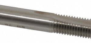 VALUE COLLECTION Spiral Point Tap: 5/16-24 UNF, 2 Flutes, Plug Chamfer, 3B Class of Fit, HSS, Bright/Uncoated Coated MSC-04541249