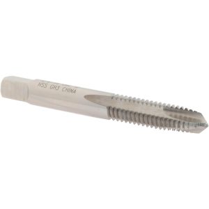 VALUE COLLECTION Spiral Point Tap: 3/8-16 UNC, 3 Flutes, Plug Chamfer, 3B Class of Fit, HSS, Bright/Uncoated Coated MSC-04542163