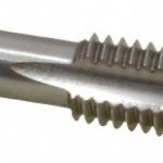 VALUE COLLECTION Spiral Point Tap: 1/2-13 UNC, 3 Flutes, Plug Chamfer, 3B Class of Fit, HSS, Bright/Uncoated Coated MSC-04544136