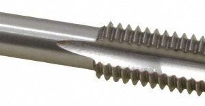 VALUE COLLECTION Spiral Point Tap: 1/2-13 UNC, 3 Flutes, Plug Chamfer, 3B Class of Fit, HSS, Bright/Uncoated Coated MSC-04544136