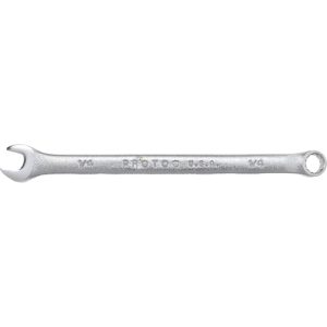 PROTO Combination Wrench: 1/4" Head Size, 15 deg Offset J1208A