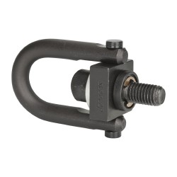JERGENS Safety Engineered Center Pull Hoist Ring: Bolt-On, 450 lb Working Load Limit 23458