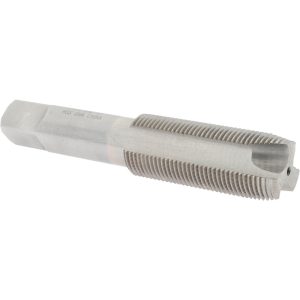 VALUE COLLECTION Spiral Point Tap: 1-14 UNS, 3 Flutes, Plug Chamfer, 3B Class of Fit, HSS, Bright/Uncoated Coated MSC-04559142