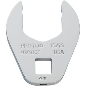 PROTO Open End Crowfoot Wrench: J4930CF