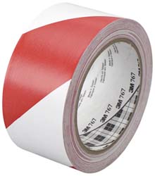 3M Floor & Aisle Marking Tape: 2" Wide, 108' Long, 5 mil Thick, Vinyl 7000148378