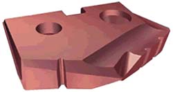 ALLIED MACHINE AND ENGINEERING Spade Drill Insert: 1-23/32" Dia, Seat Size 3, Cobalt, 132 deg Point 483H-0123