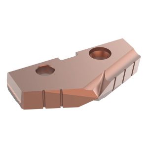 ALLIED MACHINE AND ENGINEERING Spade Drill Insert: 1-13/32" Dia, Seat Size 3, Cobalt, 132 deg Point 453H-0113