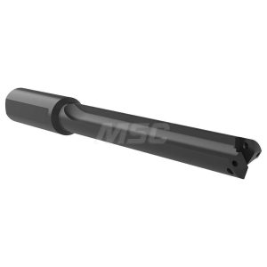 ALLIED MACHINE AND ENGINEERING Indexable Spade Drill: 31/32 to 1-3/8" Dia, 7-3/8" Max Depth, Straight Flute 24020S-125L