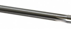 ALVORD POLK Chucking Reamer: 0.4724", 8" OAL, 2" Flute Length, Straight, Straight-Cylindrical, Cobalt Steel 00383