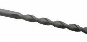 RELTON 1/4" Diam, Straight Shank, Carbide-Tipped Rotary & Hammer Drill Bit RT46