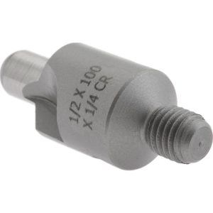 CRAIG TOOLS INC. 1-1/4" OAL, 1/2" Head Dia, 2 Flute, 100&deg; Incl Angle, Integral Pilot, Adjustable Stop Countersink 152-2-100-.2500