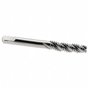 VALUE COLLECTION Spiral Flute Tap: 5/16-18, UNC, 3 Flute, Bottoming Chamfer, 3B Class of Fit, High-Speed Steel, Bright/Uncoated Finish MSC-04619326