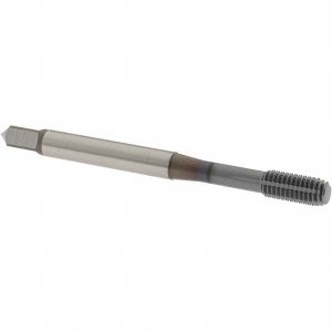 OSG Thread Forming Tap: M5x0.8 Metric Coarse, 6H Class of Fit, Bottoming Chamfer, High-Speed Steel, TiCN Finish 2868508