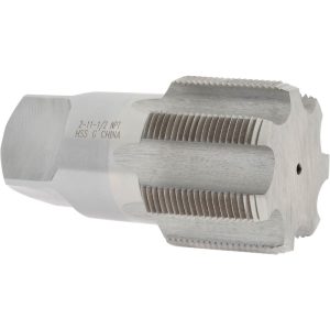 VALUE COLLECTION Standard Pipe Tap: 2 - 11-1/2, NPT, 7 Flutes, High Speed Steel, Bright/Uncoated MSC-04662136