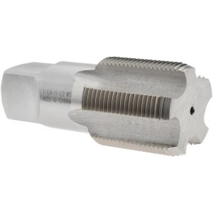 VALUE COLLECTION Standard Pipe Tap: 1-1/4 - 11-1/2, NPS, 5 Flutes, High Speed Steel, Bright/Uncoated MSC-04665105