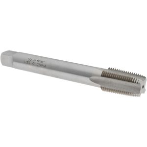 VALUE COLLECTION Extension Pipe Tap: 1/2-14 NPT, 4 Flutes, Plug Chamfer, High Speed Steel MSC-04676052