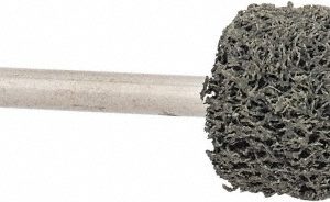 GRIER ABRASIVES Mounted Point: 3/4" Thick, 1/8" Shank Dia, B42, Fine B42-S6-17267