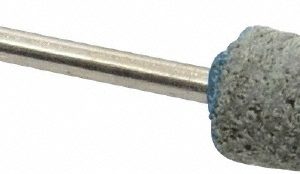 GRIER ABRASIVES Mounted Point: 3/4" Thick, 1/8" Shank Dia, B52, Medium B52-N3-17238