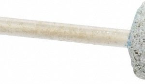 GRIER ABRASIVES Mounted Point: 1/2" Thick, 1/8" Shank Dia, B90, Medium B90-N3-17562