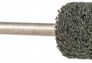 GRIER ABRASIVES Mounted Point: 1/2" Thick, 1/8" Shank Dia, W185, Fine W185-S5-17252