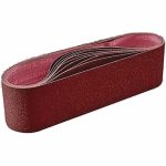 3M Abrasive Belt: 1/2" Wide, 24" Long, Aluminum Oxide 7010366189