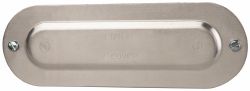 COOPER CROUSE-HINDS 2" Trade, Aluminum Conduit Body Cover Plate 650