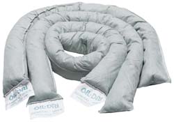 OIL-DRI Soc: Universal, 3" Dia, 48" OAL, 12 gal Absorption, Cellulose, Gray L90790